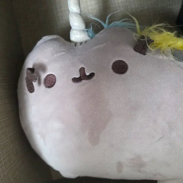 [BUNJANG] Puchin Cat Unicorn Plush Doll / 푸신 고양이 인형
