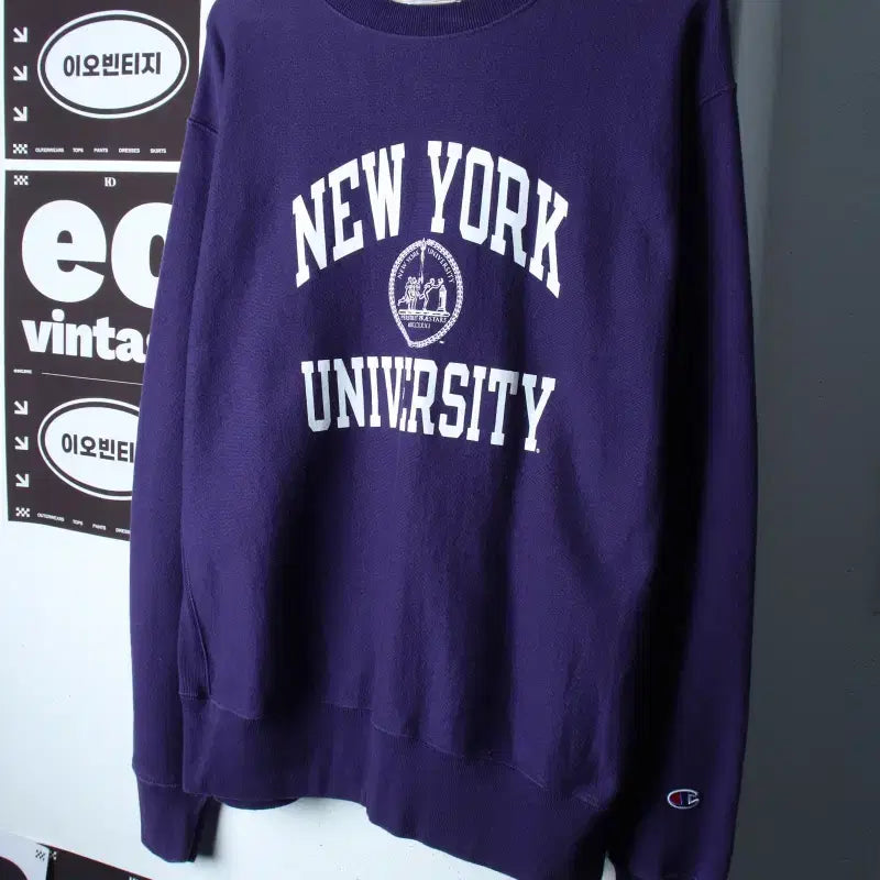 [BUNJANG] Champion Reverse Weave Sweatshirt (2XL) Purple / (2XL) 챔피온 맨투맨 티셔츠 빅사이즈 리버스위브 퍼플-H37403