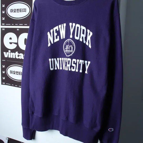 [BUNJANG] Champion Reverse Weave Sweatshirt (2XL) Purple / (2XL) 챔피온 맨투맨 티셔츠 빅사이즈 리버스위브 퍼플-H37403