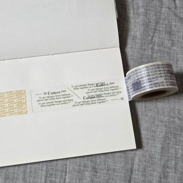 [BUNJANG] Glen Packaging Masking Tape / 글렌 포장지 마스킹테이프