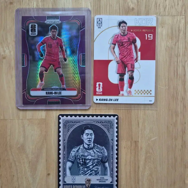 [BUNJANG] Lee Kang-in Soccer Card Set / 이강인 축구카드 판매합니다