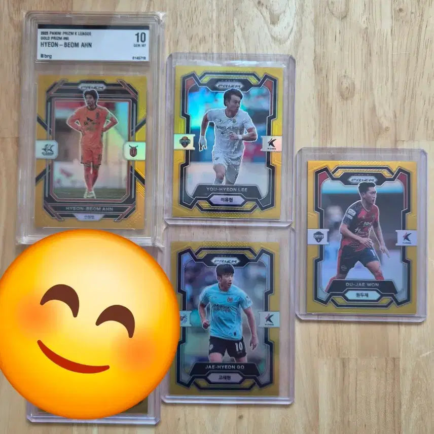 [BUNJANG] K League Prism Gold Card Set / K리그 프리즘 골드 카드 판매합니다