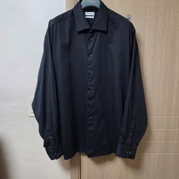 [BUNJANG] Calvin Klein Black Shirt XXL / 캘빈클라인 블랙 셔츠 XXL