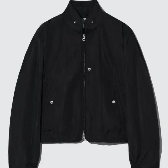 [BUNJANG] Sètteur Santi Nylon Oversized Blouson MA-1 Jacket / 세터 샌티 나일론 오버사이즈 블루종 MA-1 자켓 파이럿 블랙