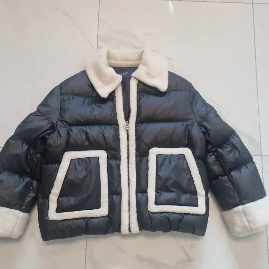 [BUNJANG] ME.SENSE Down Feather Padded Parka / 미센스 덕다운 카라소매 포인트 패딩 55