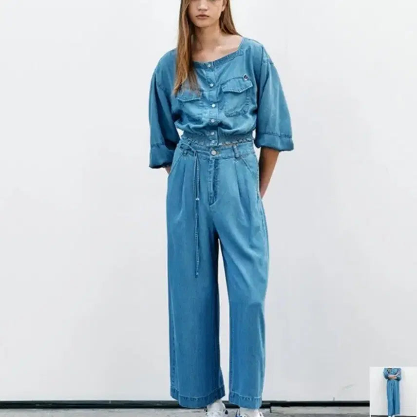 [BUNJANG] Judy Juicy Denim Set-up / 쥬시쥬디 데님셋업