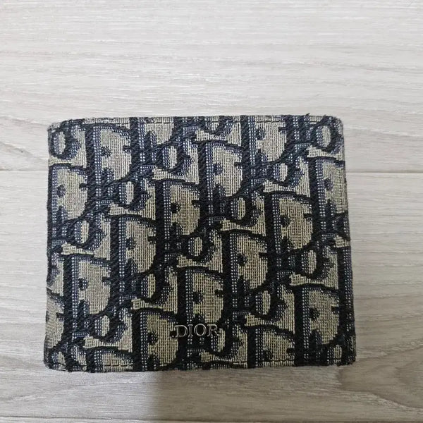 [BUNJANG] Dior Oblique Jacquard Bifold Wallet / 디올오블리크 자카드 반지갑