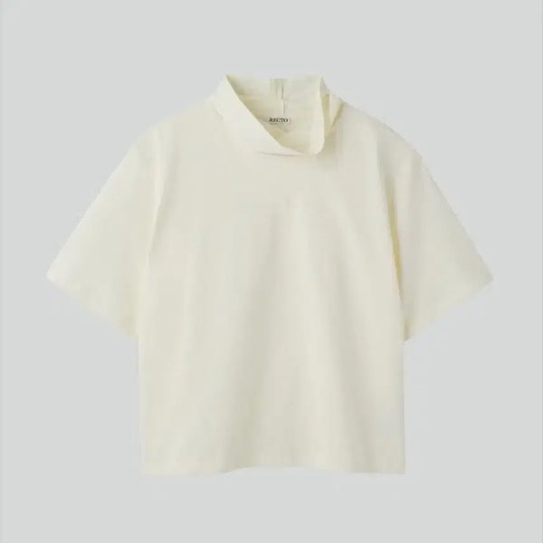 [BUNJANG] RECTO Kim Go-eun Scarf Neck Cotton Top Size S / 렉토 김고은 스카프넥 코튼 탑 s사이즈 새상품