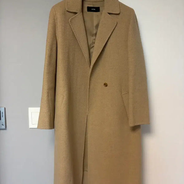 [BUNJANG] System Cashmere Blend Coat - Beige / SYSTEM 한섬 시스템 코트