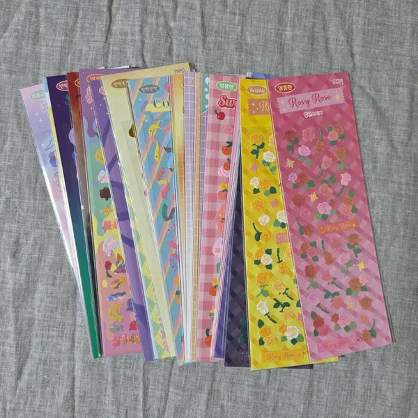 [BUNJANG] Manta Box Sticker 30 Types Bundle Set / 만타박스 씰 스티커 30종 일괄