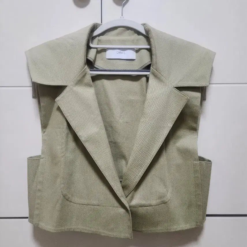 [BUNJANG] Duel Crop Vest / 듀엘크롭조끼