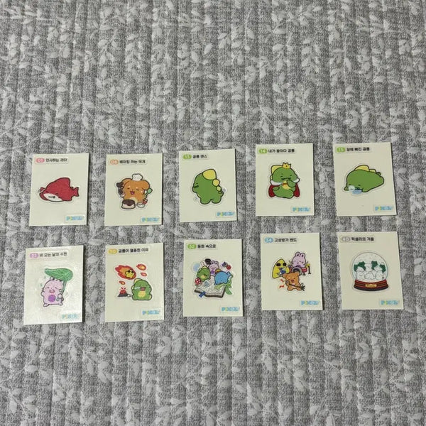 [BUNJANG] Pixelie Sticker Bundle / 픽셀리 띠부띠부씰 일괄