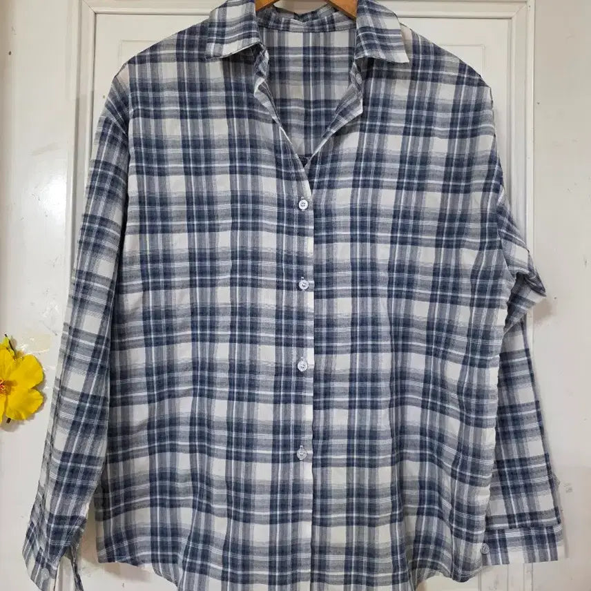 [BUNJANG] Cotton Long-Sleeve Shirt / 가을  고급스러운 디자인이쁜  핏이이쁜  면  남방셔츠   새거