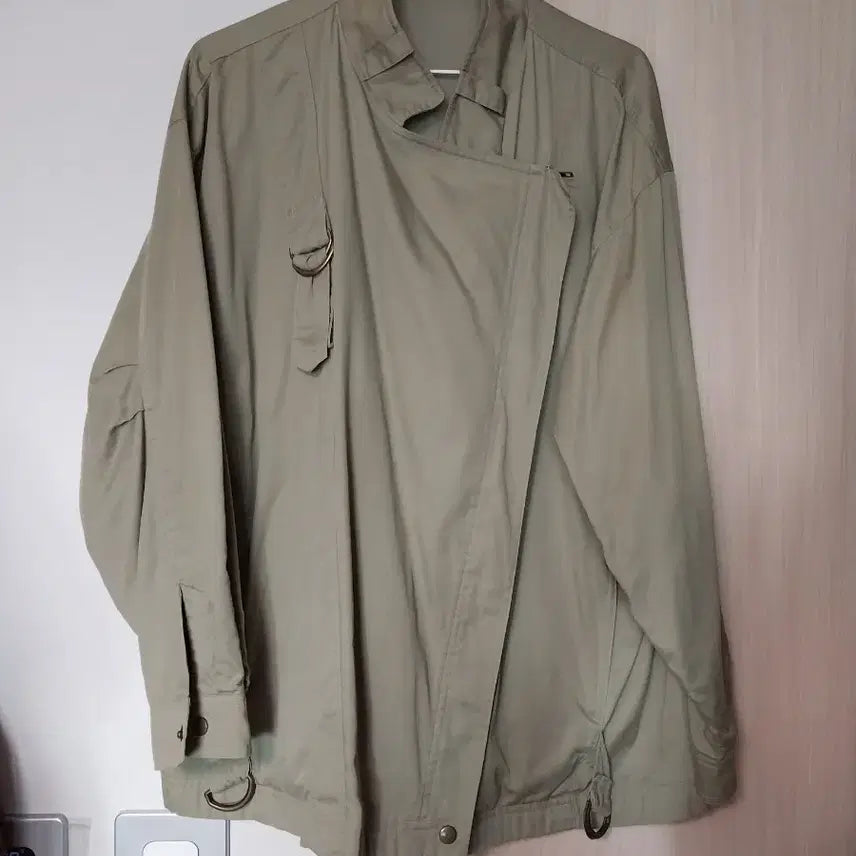 [BUNJANG] Big Size Khaki Jumper / 빅사이즈 카키색 점퍼 88 99