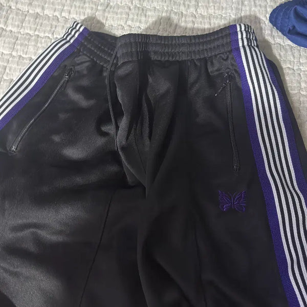 [BUNJANG] Needles Track Pants Black, White, Blue M / 니들스 트랙팬츠 hd 검흰보 M