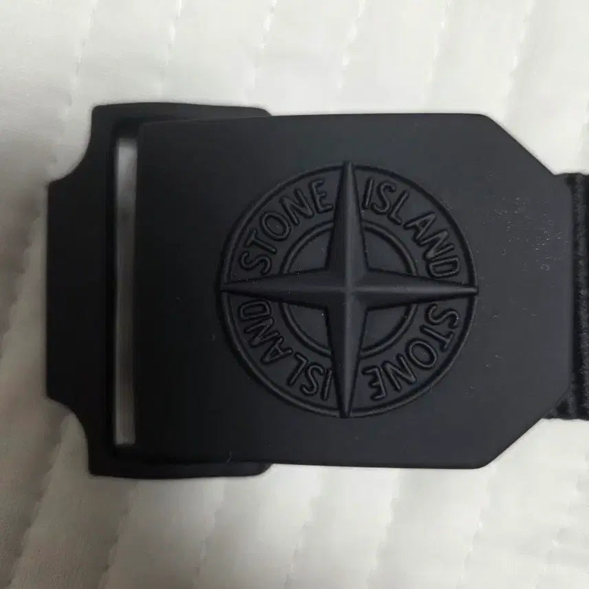 [BUNJANG] Stone Island Black Belt / 스톤아일랜드 블랙 벨트 90