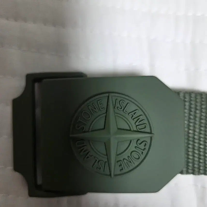 [BUNJANG] Stone Island Belt Khaki Size 95 / 스톤아일랜드 벨트 카키 95