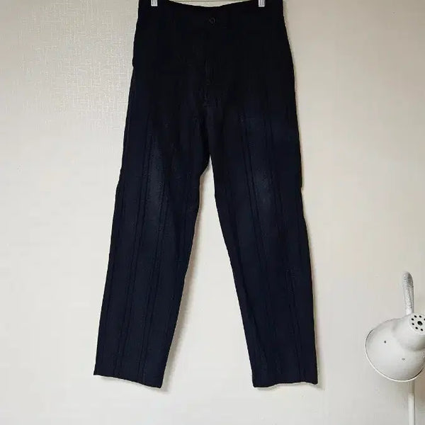 [BUNJANG] Zara Striped Semi Wide Pants / 자라 스트라이프 세미 와이드 팬츠