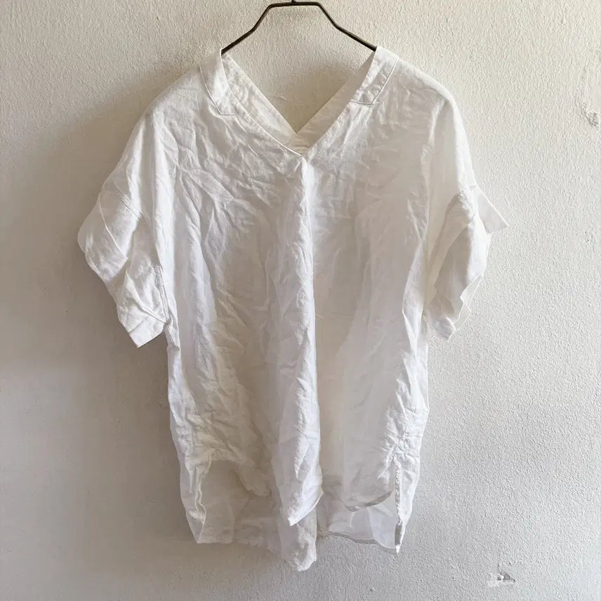 [BUNJANG] American Holic Linen Blouse / 55) 아메리칸홀릭 린넨 블라우스