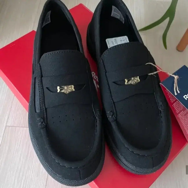 [BUNJANG] Reebok Club C Loafer Suede Black / 리복 클럽 C 로퍼 스웨이드 블랙 (1회착용)