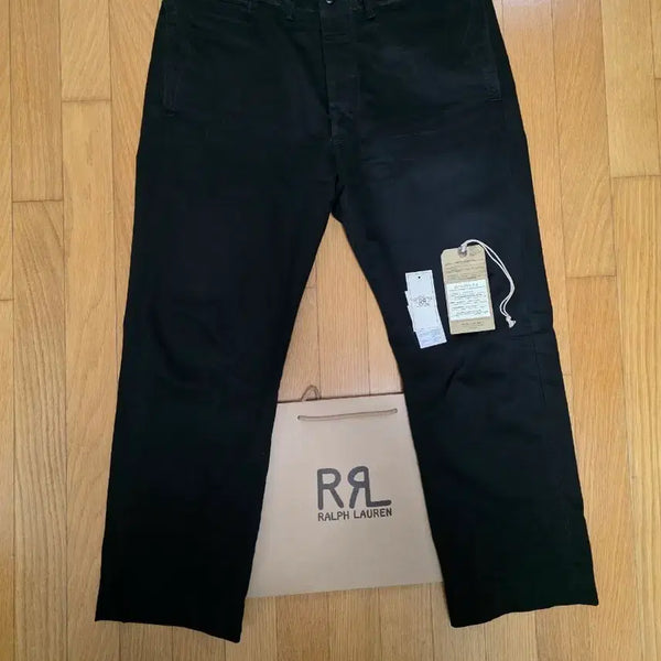 [BUNJANG] RRL Officer Chinos Black 36 / RRL 오피서 치노 블랙 36