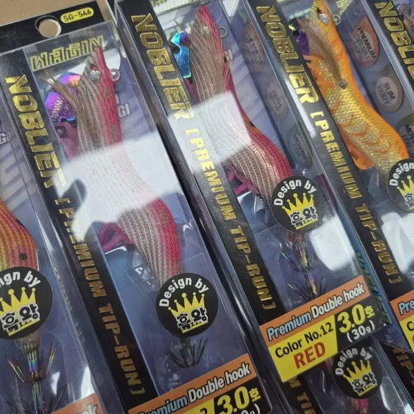 [BUNJANG] BaekGyeong Nobléire Tip Run Lure 10-Piece Set / 백경 노블리어 팁런에기, 10개 세트 / 덜익은망고 포함
