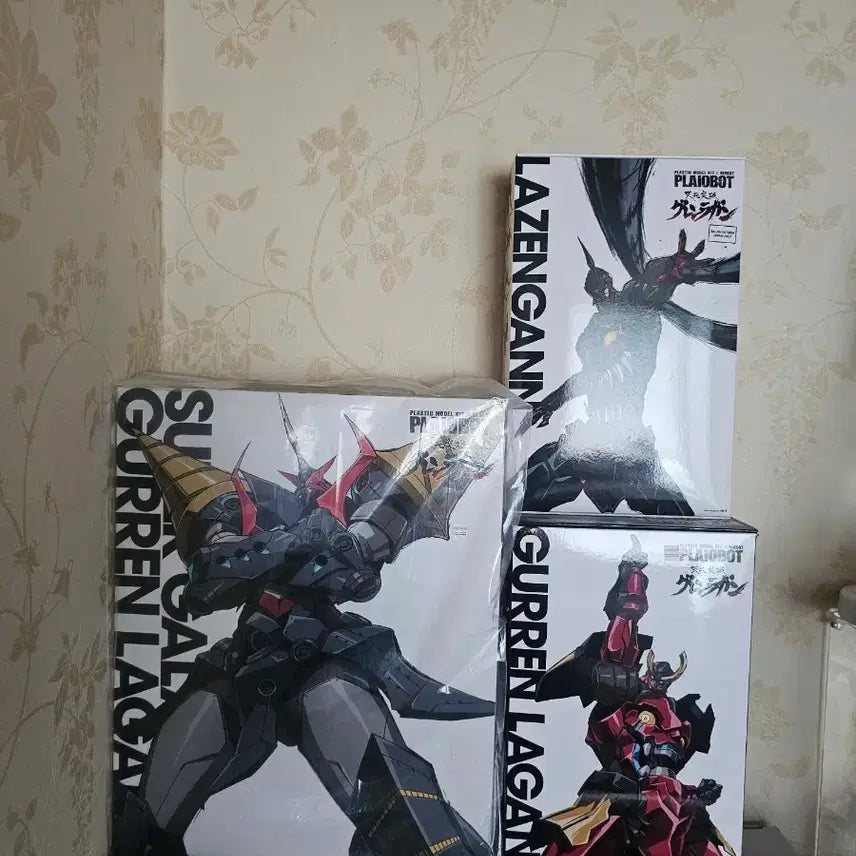 [BUNJANG] Sentinel PRIOROT Gurren Lagann & Enkidu Bundle Set / 센티넬 프라이오봇 그렌라간. 라젠간. 초은하 그렌라간 일괄 판매합니다