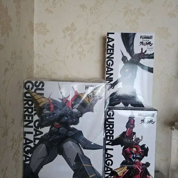 [BUNJANG] Sentinel PRIOROT Gurren Lagann & Enkidu Bundle Set / 센티넬 프라이오봇 그렌라간. 라젠간. 초은하 그렌라간 일괄 판매합니다