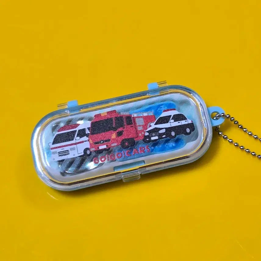 [BUNJANG] Cutlery Fork Case Gacha Keyring / 수저포크 케이스 가챠 키링