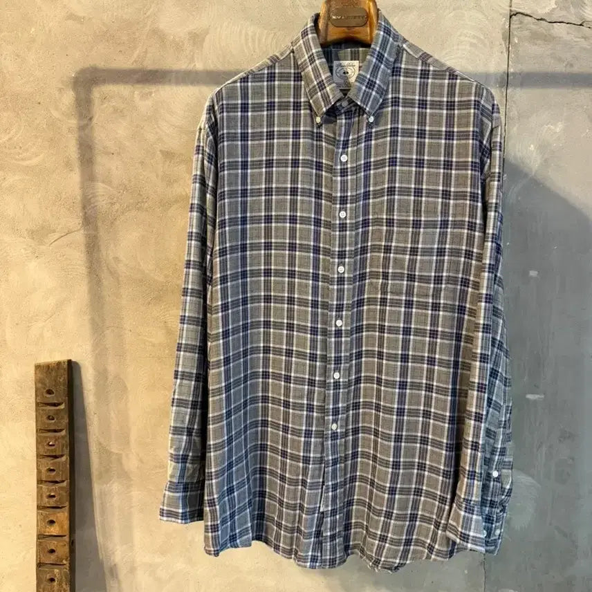 [BUNJANG] Brooks Brothers Men's Cotton Button-Down Shirt / 브룩스브라더스 셔츠 남성105-110