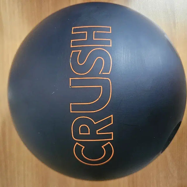 [BUNJANG] Ebonite Crush Black Urethane Bowling Ball 15P / 에보나이트 크러쉬 블랙 우레탄 15P / 재지공 1회 / 상태 양호