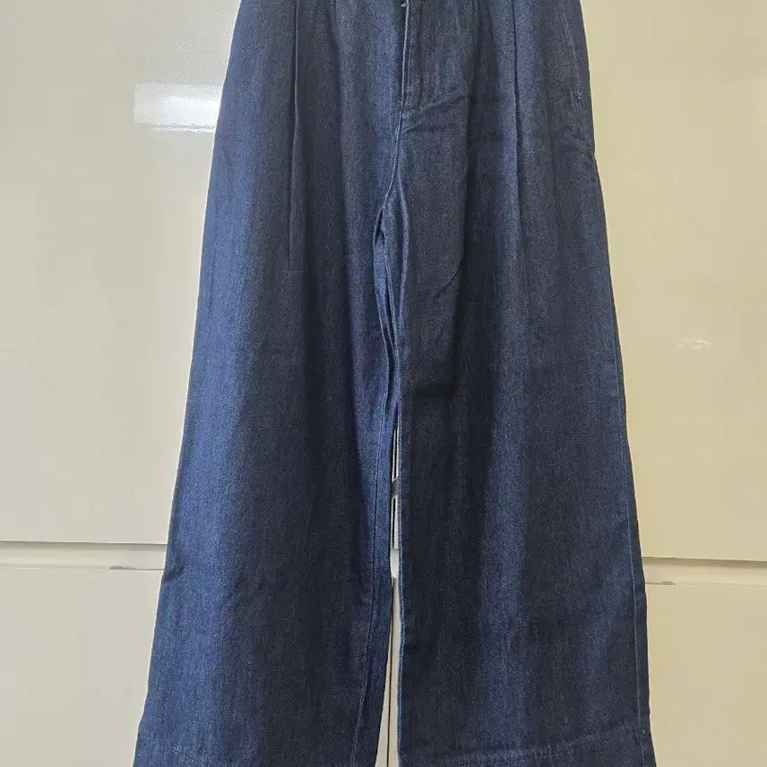 [BUNJANG] Denim Wide Pants / 데님 와이드 팬츠