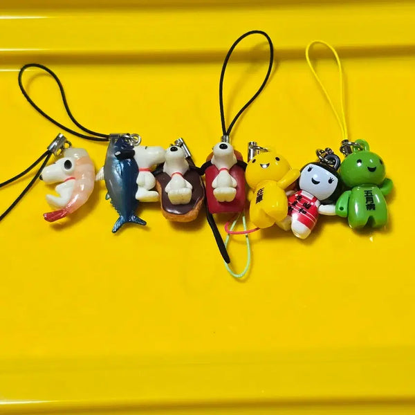 [BUNJANG] Snoopy Kireng Bundle Set / 스누피 키링  아니조 키링  7개 일괄  급처분