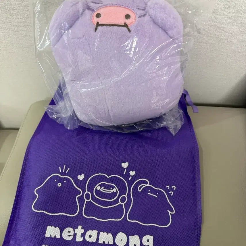 [BUNJANG] Pokemon Ditto's Gentle Day Plush Toy / 포켓몬 말랑말랑 메타몽의 하루 봉제 인형 판매4