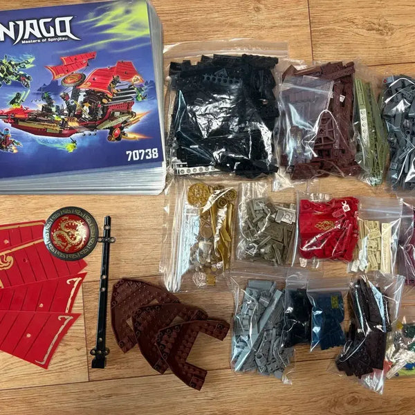 [BUNJANG] LEGO Ninjago 70738 Dragon Chariot - 70% Complete / 레고 닌자고 70738 드래곤 전함 벌크 (70%)