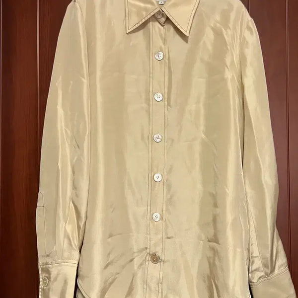 [BUNJANG] Levierre 100% Silk Blouse / 르비에르 100% 실크 블라우스