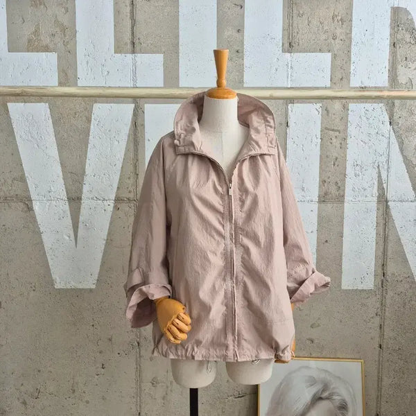 [BUNJANG] Anne Klein Indie Pink Relaxed Fit String Jacket / 앤클라인 인디핑크 아방한 스트링자켓