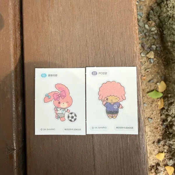 [BUNJANG] K League Sanrio Tti-bbo-sseal Sticker Exchange / K리그 산리오 띠부씰 교환