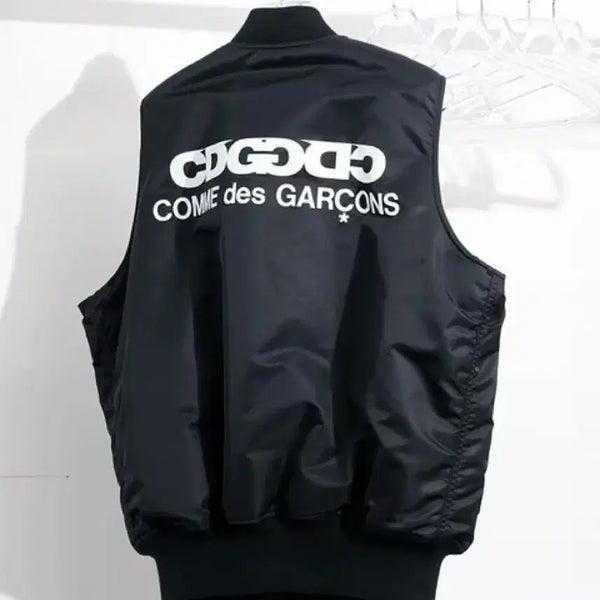 [BUNJANG] Comme des Garçons x Alpha Industries MA-1 Padded Vest / CDG 알파인더스트리 ma-1 패딩 베스트 꼼데가르송