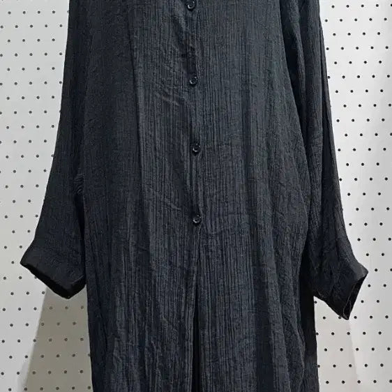 [BUNJANG] SPRY Premium See-through Long Shirt Robe Cardigan / SPRAY PREMIUM 시스루 롱셔츠 로브스타일 가디건