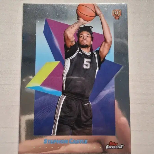 [BUNJANG] Stephane Castle Tops Finest Error Rookie Card / 스태픈 캐슬 에러 루키카드