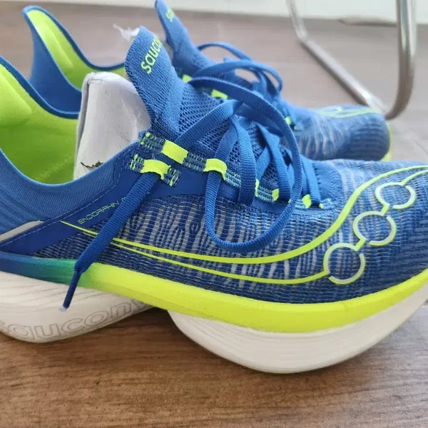[BUNJANG] Saucony Endorphin Elite 2 Running Shoes (Blue/Fluorescent) / 써코니 엔돌핀 엘리트2