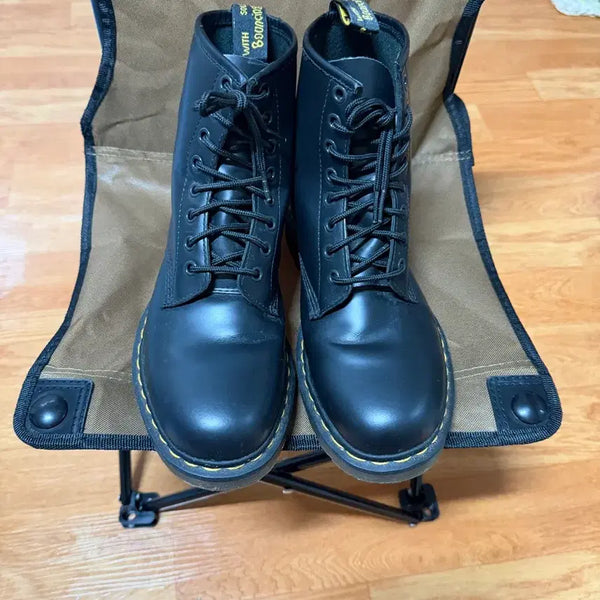 [BUNJANG] Dr. Martens 1460 Smooth Leather Boots Black UK 7 / 닥터마틴 1460 부츠 블랙 스무스 260 UK7