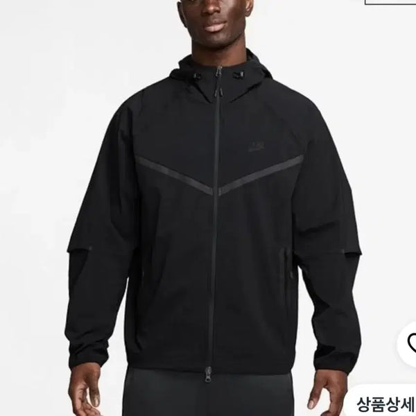 [BUNJANG] Nike Tech Fleece Windbreaker Jacket / 나이키 테크팩 바람막이