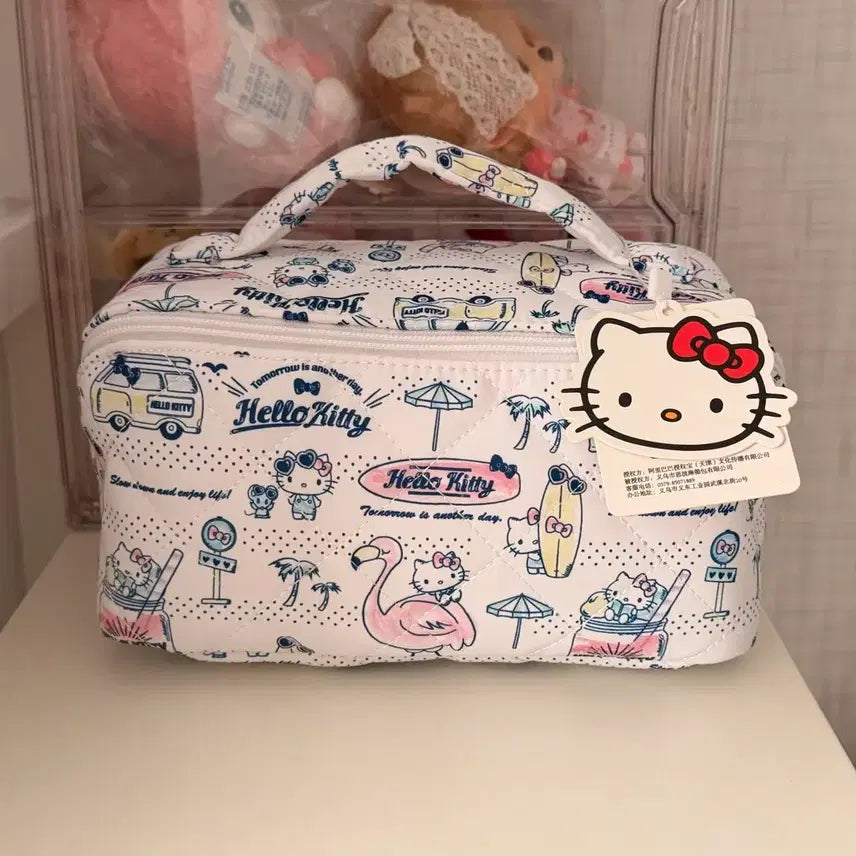 [BUNJANG] Hello Kitty Pouch White / 헬로키티 파우치 화이트