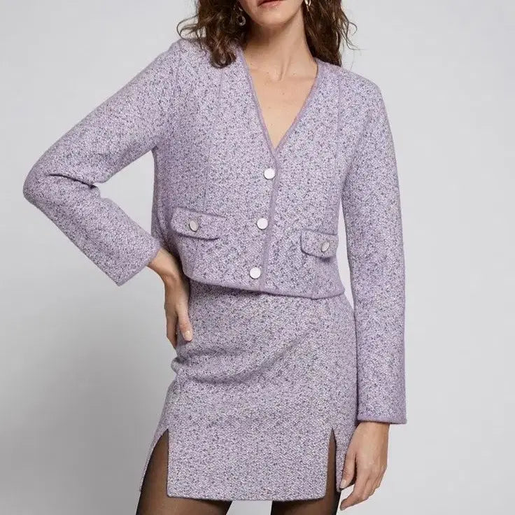 [BUNJANG] And Other Stories Knit Tweed Setup XS / 앤아더스토리즈 니트 트위드 셋업
