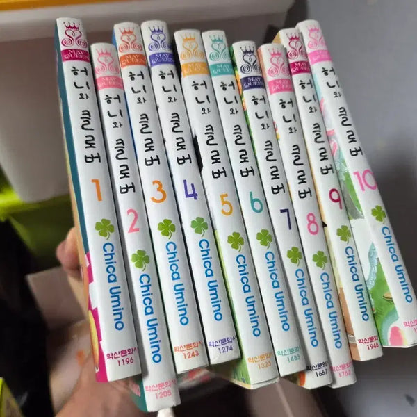 [BUNJANG] Honey and Clover Complete Series (Volumes 1-10) / 허니와 클로버 1-10 전권 완결