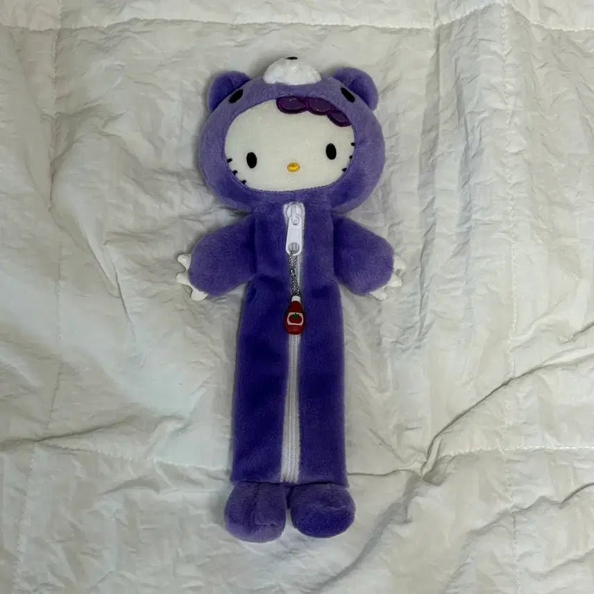 [BUNJANG] Gloomy Bear x Hello Kitty Collaboration Pencil Case / 고전 글루미베어X헬로키티 콜라보 필통