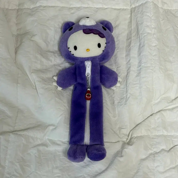 [BUNJANG] Gloomy Bear x Hello Kitty Collaboration Pencil Case / 고전 글루미베어X헬로키티 콜라보 필통