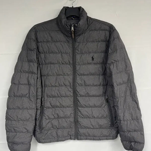 [BUNJANG] Polo Ralph Lauren Lightweight Down Jacket - Grey - Size M / 폴로랄프로렌 경량패딩 그레이 M사이즈